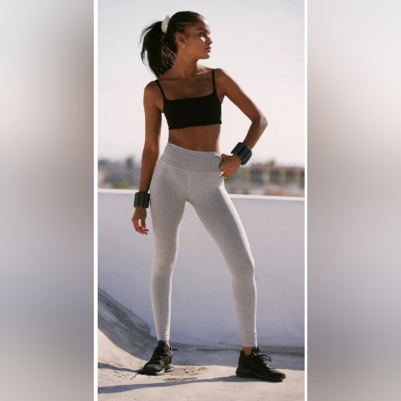 FP Movement by Free People Pants - 🌟 NWOT 🌟 Free People Movement high plank heather leggings